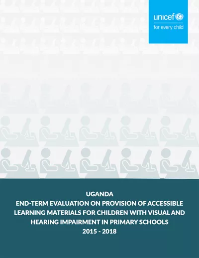 Cover page of Document for Uganda Report