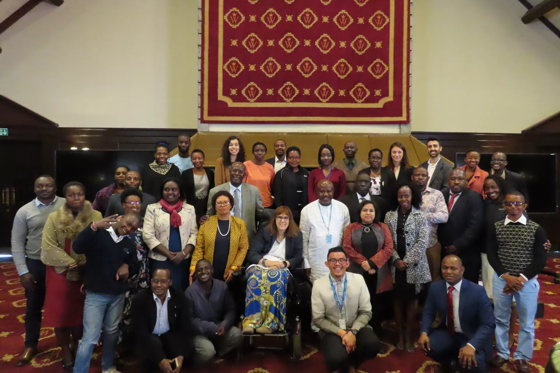 Group photo of the participants in the inception meeting in Nairobi, Kenya